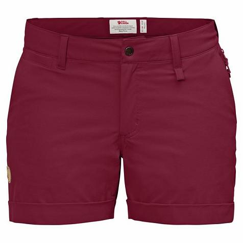 Fjällräven Women Abisko Shorts Red PH202694 Philippines